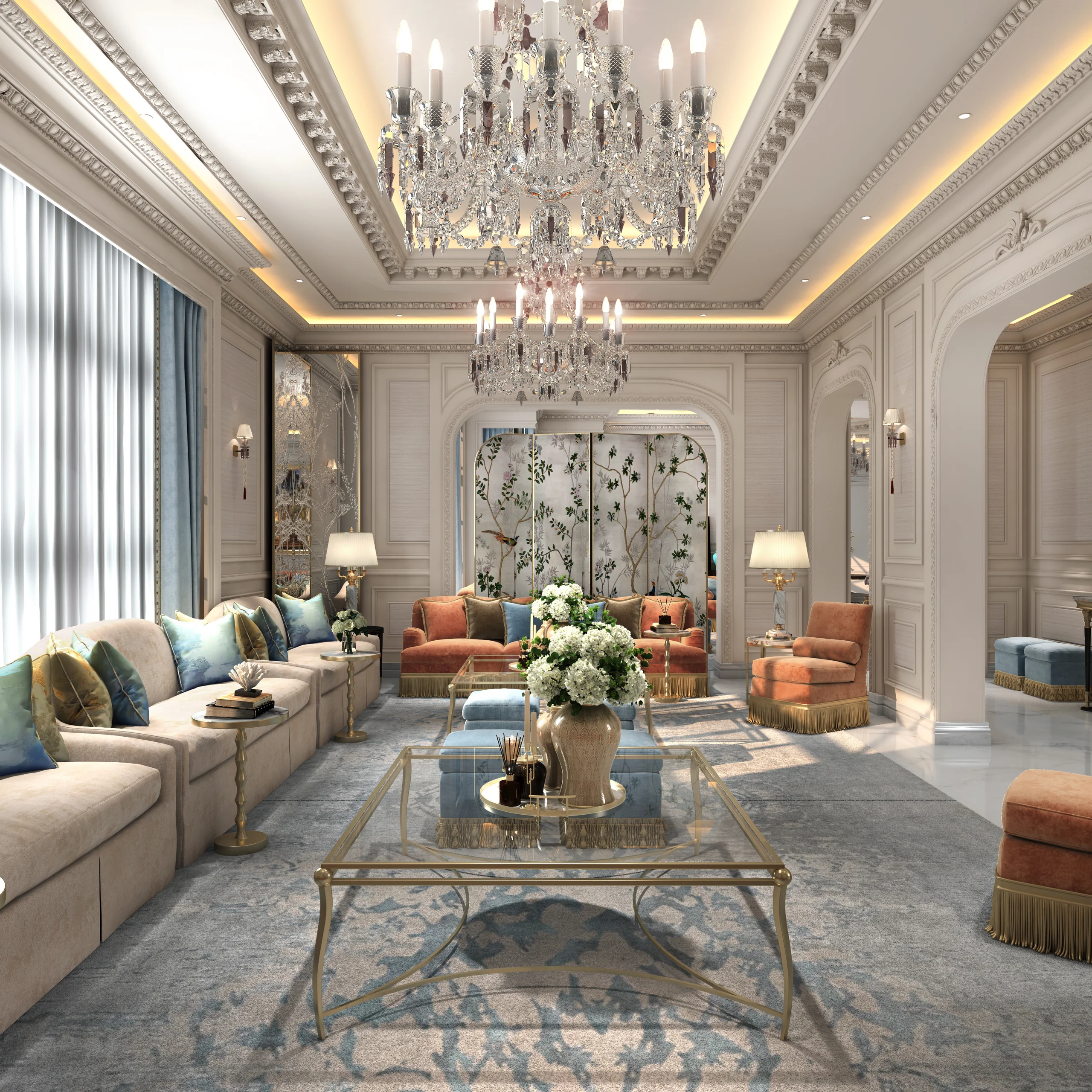 Parisian Classical Villa space 2